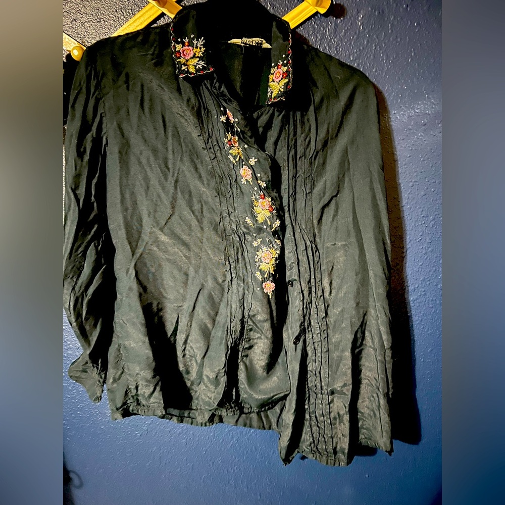 Cinderlla (vintage??) Viscose long sleeve boho